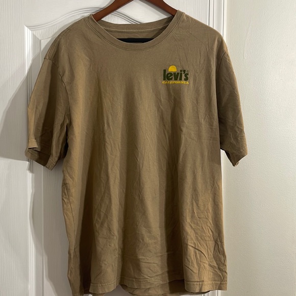 Brown XL Levi’s Graphic T-Shirt - Picture 1 of 3
